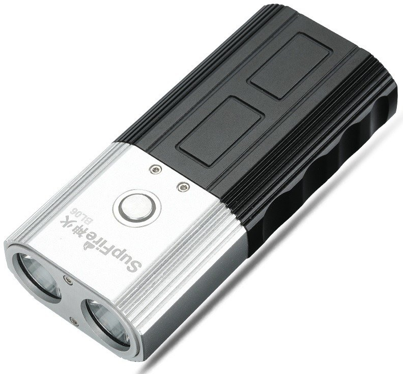 lanterna led pentru bicicleta supfire bl06, 550 lumeni, 200m, acumulator 4000 mah, usb - imagine 6